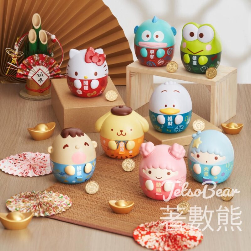 7-Eleven Sanrio charcters「圓咕Luck」錢罌 - Jetso Bear
