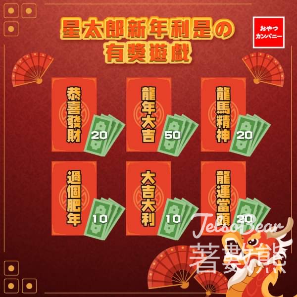 Baby Star #有獎遊戲 送童星點心麵福袋 - Jetso Bear
