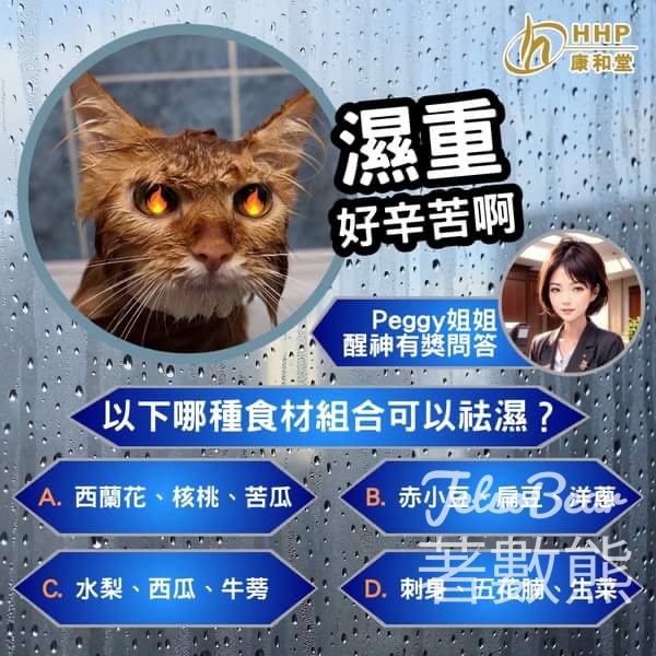康和堂 #有獎遊戲 送祛濕寶物及排毒祛濕火輕飄飄療程 - Jetso Bear