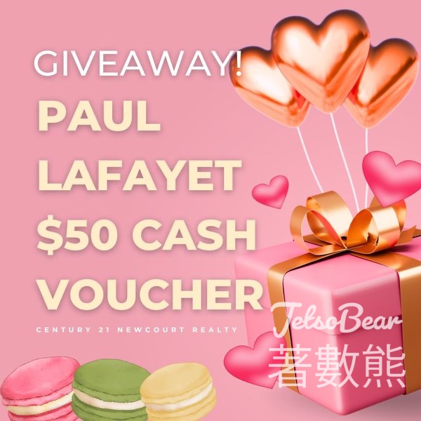 世紀21新域地產 #有獎遊戲 送30張 Paul Lafayet$50現金禮券 - Jetso Bear