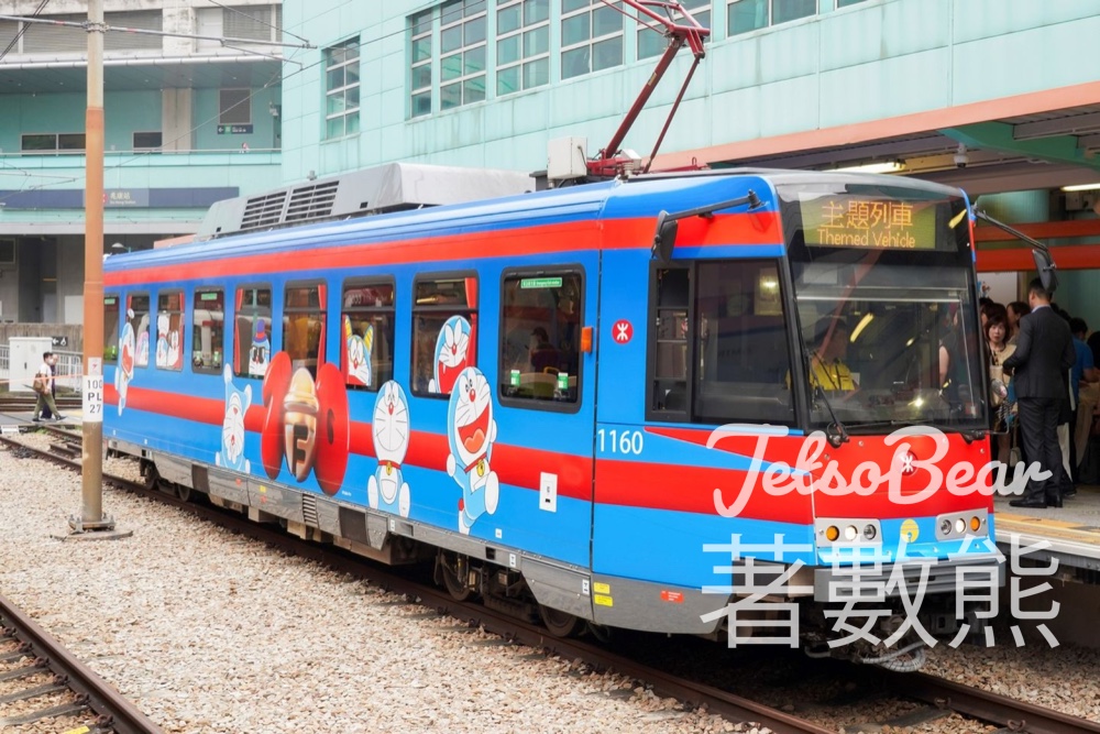 東鐵綫、輕鐵及機場快綫 多啦A夢主題列車出沒 - Jetso Bear