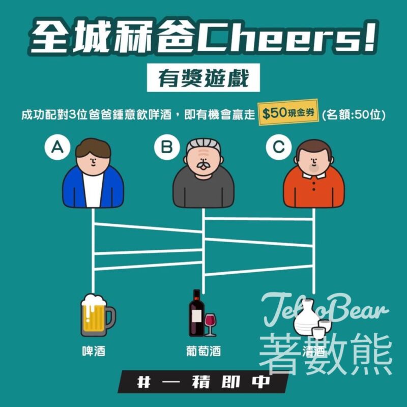 全積特攻 #有獎遊戲 送50份 $50現金券 - Jetso Bear