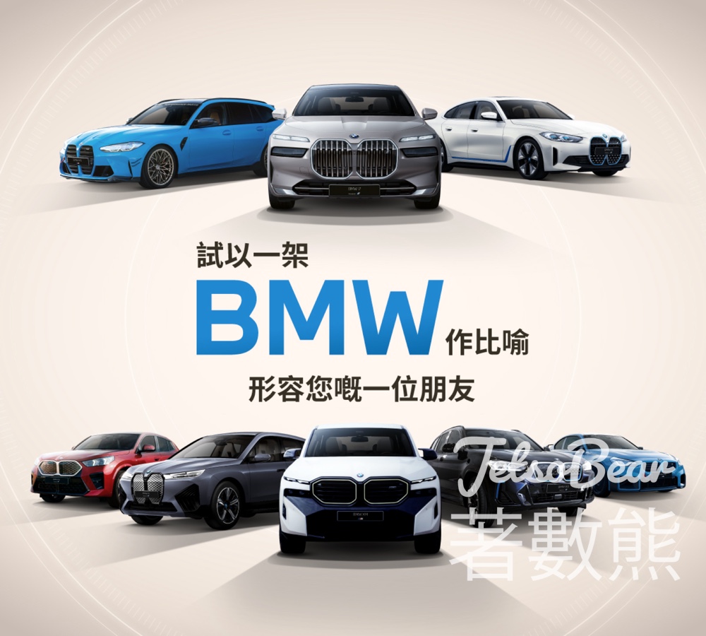 BMW #有獎遊戲 送20份 BMW 精美禮品 - Jetso Bear