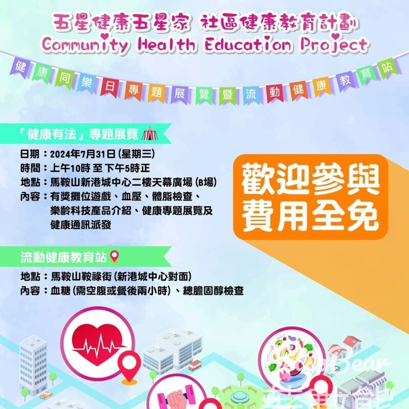 香港紅十字會 沙田區 健康推廣同樂日 - Jetso Bear