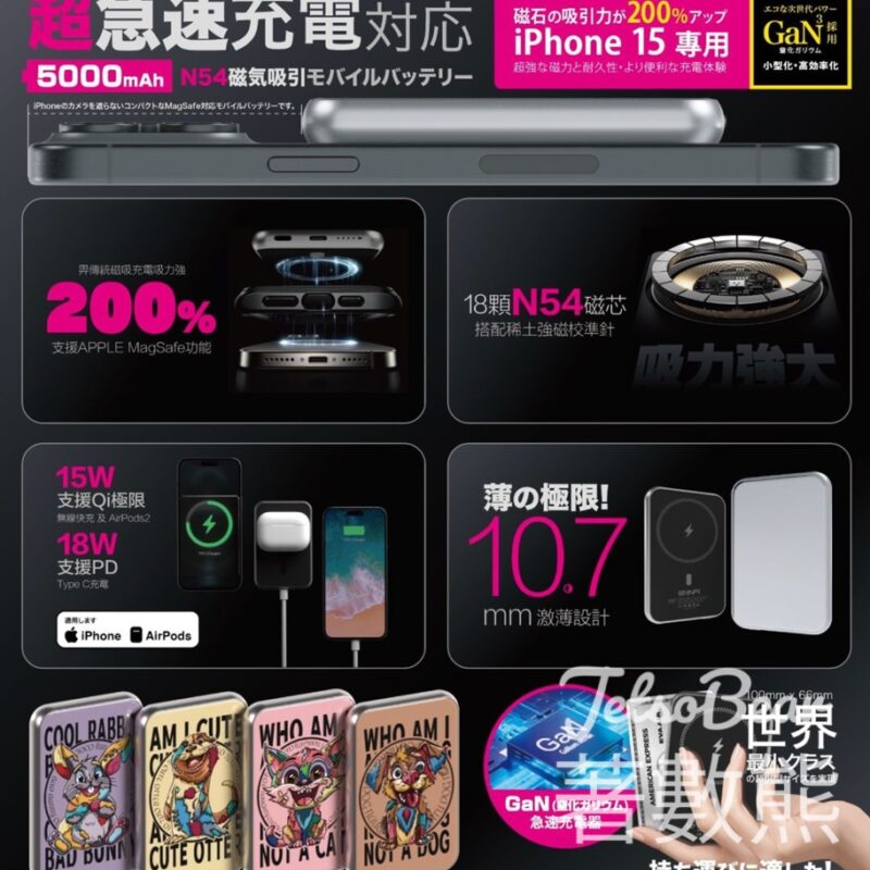 Infinity Pro #有獎遊戲 送實現超極細體積充電器 O5 Broken Toys - Jetso Bear