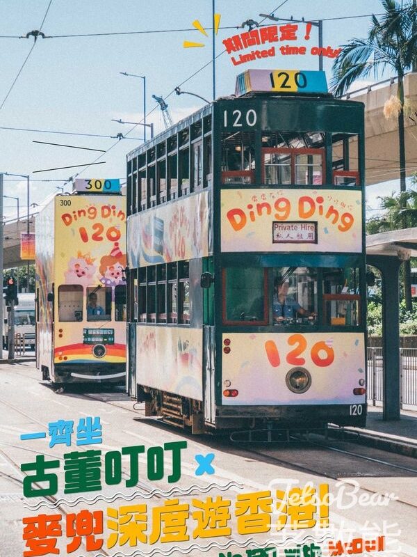 香港電車120周年 麥兜叮叮遊 電車導賞團 - Jetso Bear