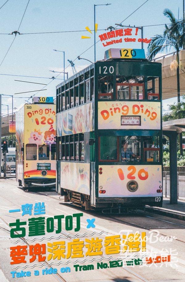 香港電車120周年 麥兜叮叮遊 電車導賞團 - Jetso Bear