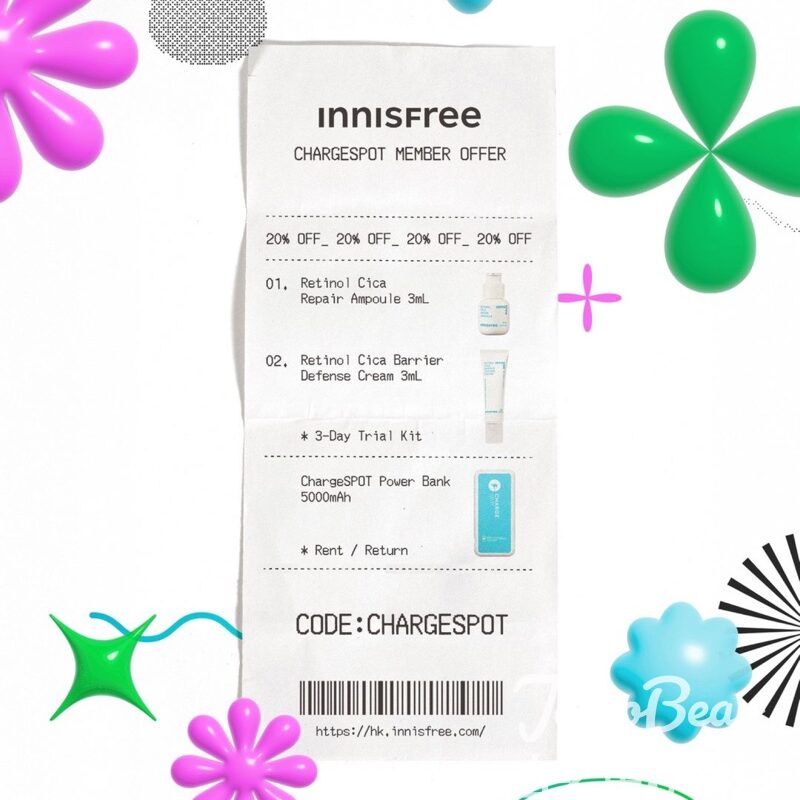 ChargeSpot 會員免費換領 速效淨肌系列 3 天試用裝 - Jetso Bear