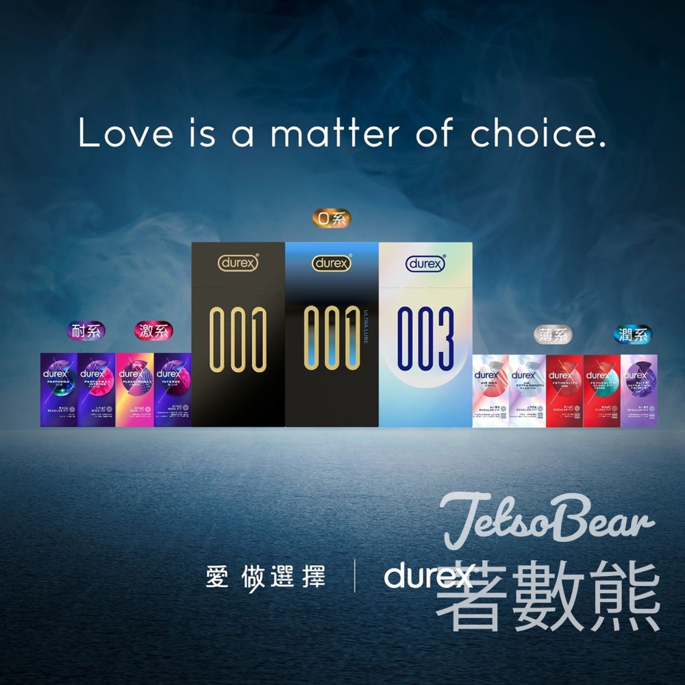 免費領取 Durex 杜蕾斯001安全套2片裝 - Jetso Bear