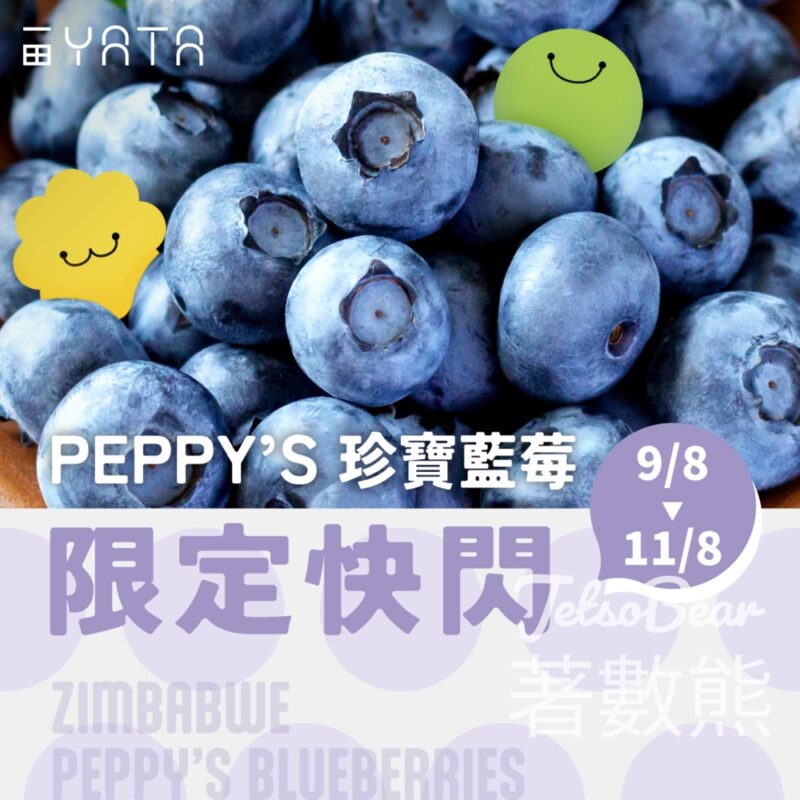 一田百貨 PEPPY’S 珍寶藍莓限定快閃 - Jetso Bear