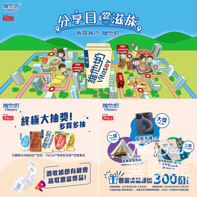 維他奶終極大抽獎 贏取智能手機 - Jetso Bear