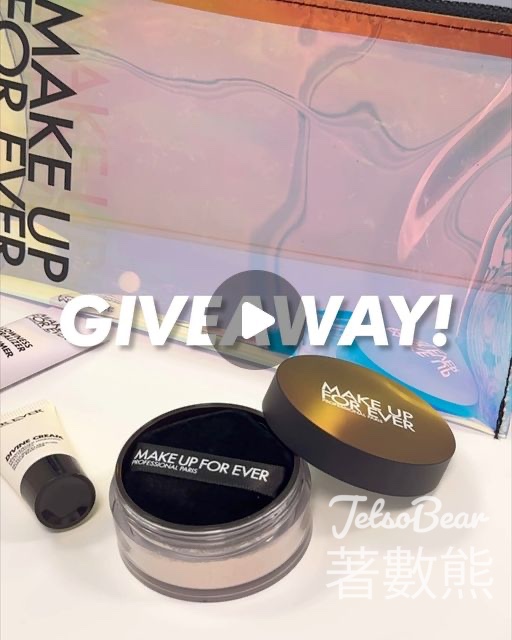 MAKE UP FOR EVER #有獎遊戲 送夏日持久底妝組合 - Jetso Bear