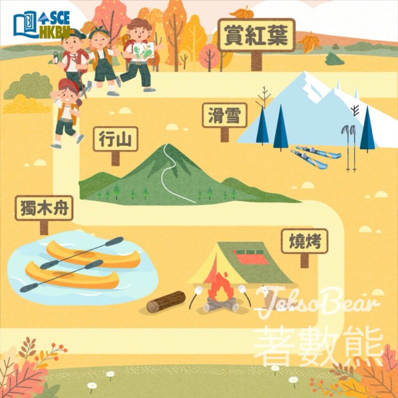 香港浸會大學持續教育學院 HKBU SCE #有獎遊戲 送HK$50咖啡禮券 - Jetso Bear