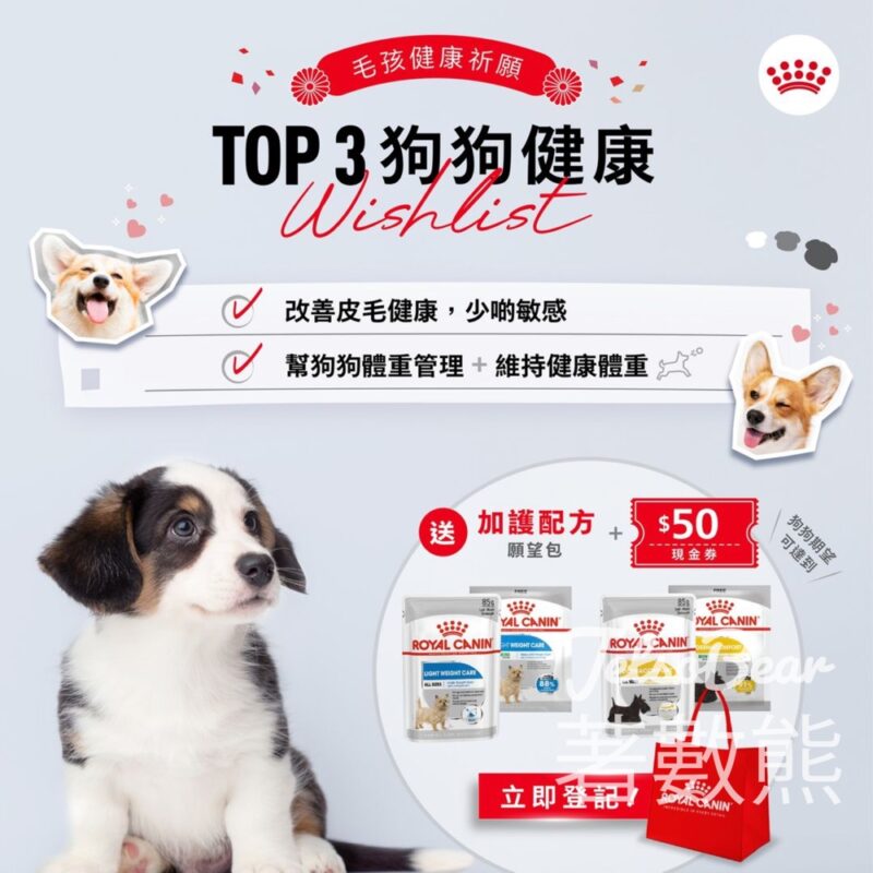 Royal Canin 免費領取 加護配方願望包 - Jetso Bear