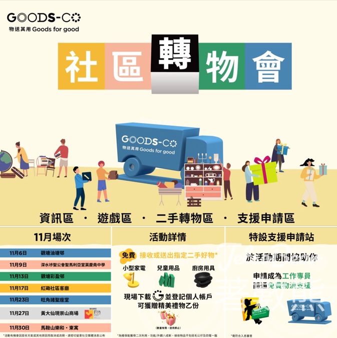 GOODS-CO社區轉物會 送出/接收二手好物 - Jetso Bear