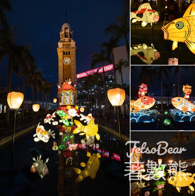 香港文化中心露天廣場 春節綵燈展《華燈傳承》 - Jetso Bear