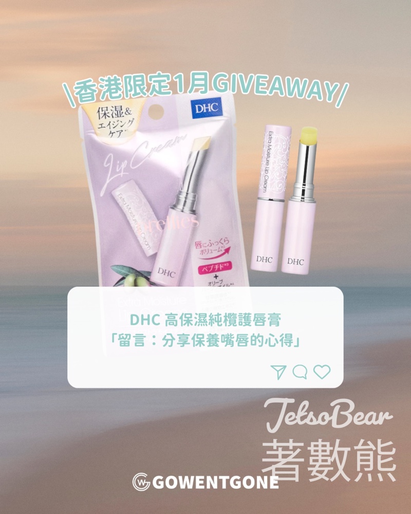 Go Went Gone Holiday 架勢遊 #有獎遊戲 送DHC 高保濕橄欖潤唇膏 - Jetso Bear