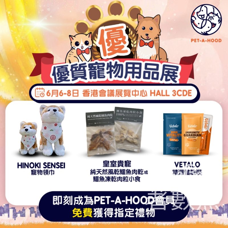 優質寵物用品展2025 PET-A-HOOD 送禮物 - Jetso Bear