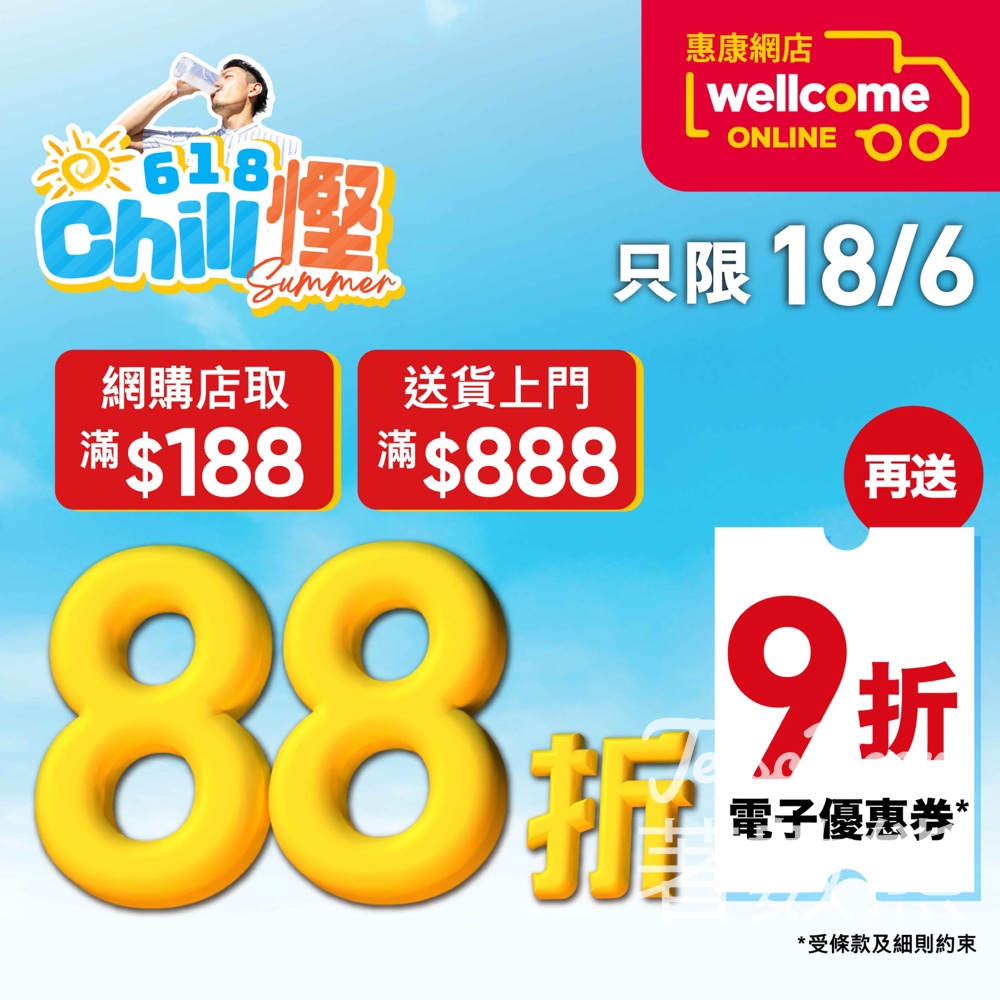 惠康網店限定88折 - Jetso Bear