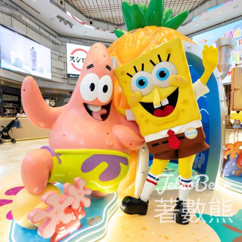 V city x SpongeBob 海綿寶寶見面會 - Jetso Bear