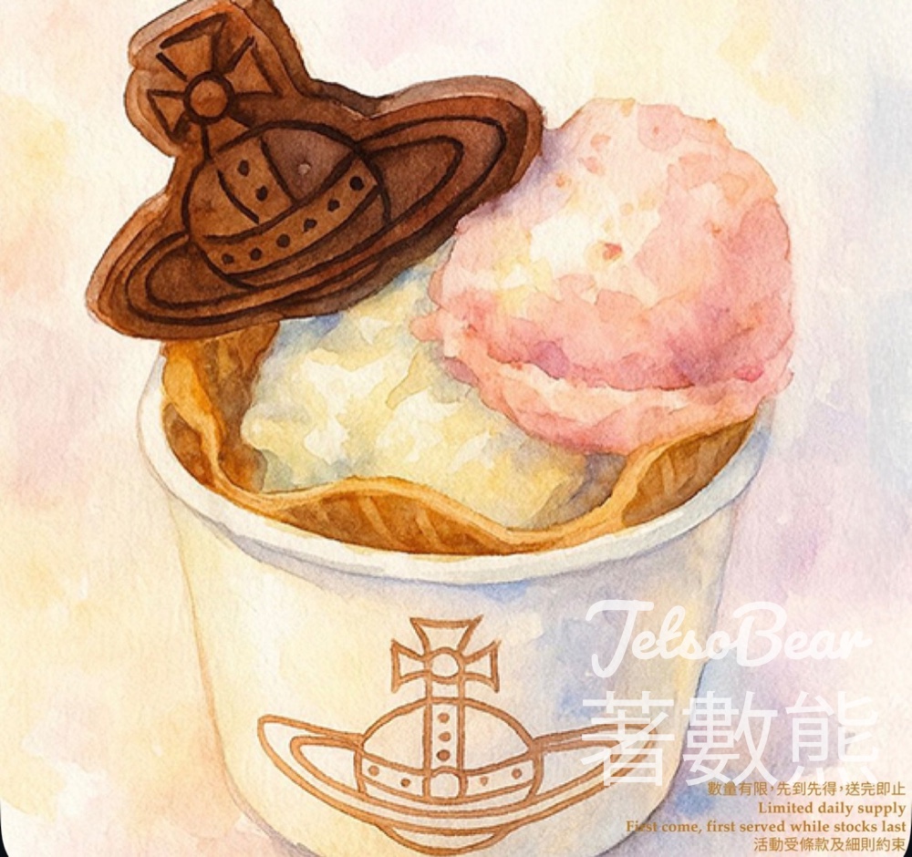 Vivienne Westwood Café 夏日雪糕車 免費派發意大利雪糕 - Jetso Bear