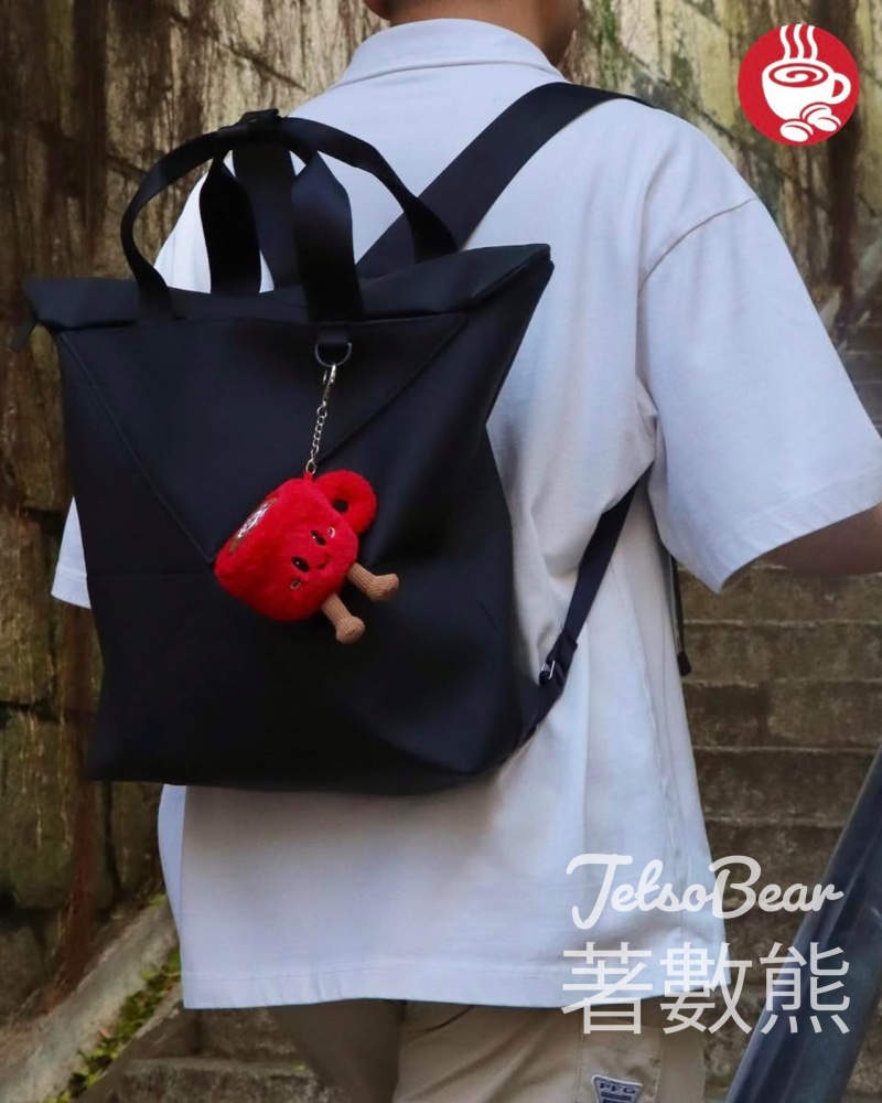Pacific Coffee P仔咖啡店公仔系列 - Jetso Bear