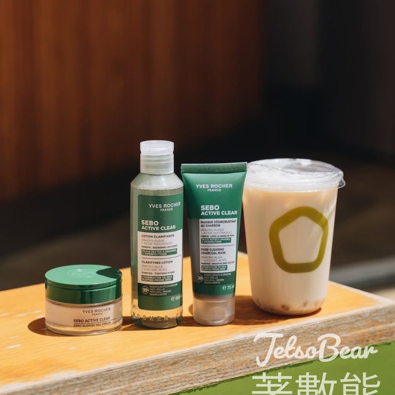 YVES ROCHER限時街站 送SEBO ACTIVE CLEAR體驗裝及茶大椰山茶花椰子茶 - Jetso Bear
