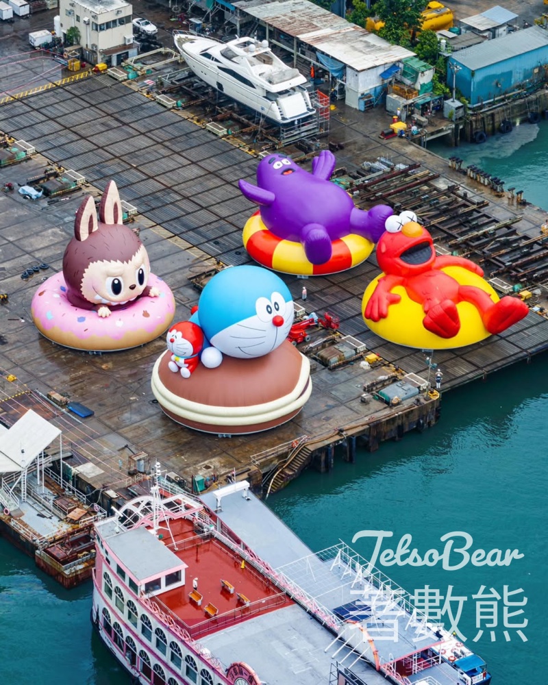 巨型IP齊聚維港 維港海上大巡遊10.25 啟航 - Jetso Bear