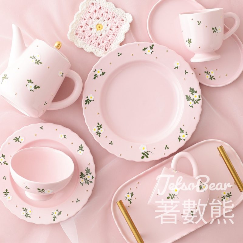 Francfranc 人氣新品 Coffee Time—Fleuron茶具&餐具系列 - Jetso Bear