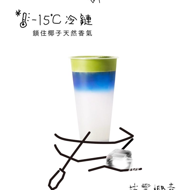 喜茶抹雲椰青、抹雲椰藍 買一送一 - Jetso Bear