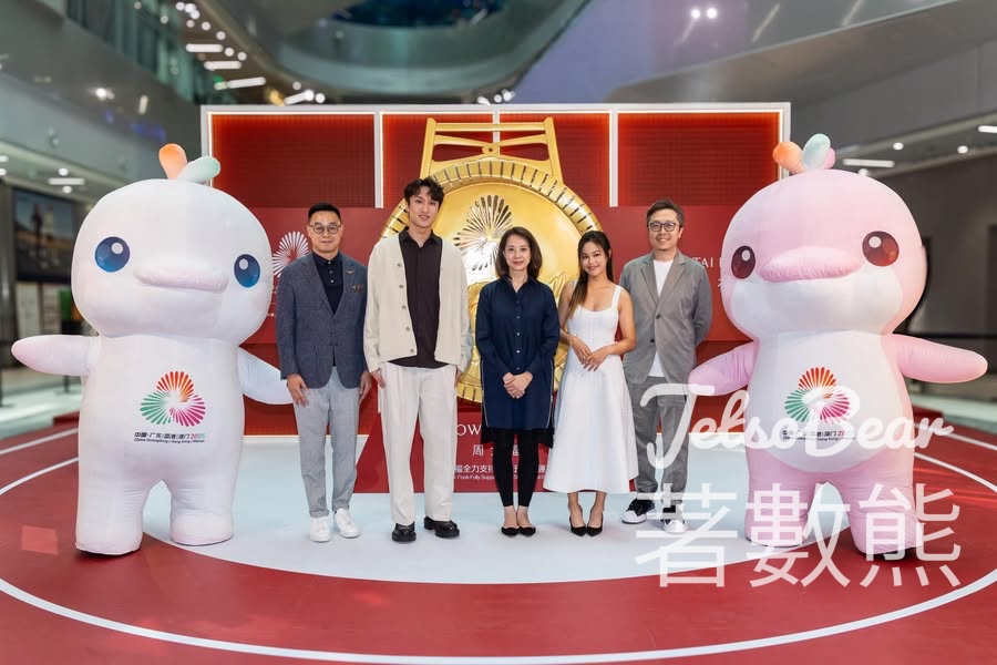周大福x全運會期間限定獎牌概念展示區隆重開幕 - Jetso Bear