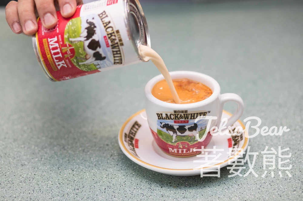 100間茶餐廳免費派發 黑白®港式奶茶 - Jetso Bear