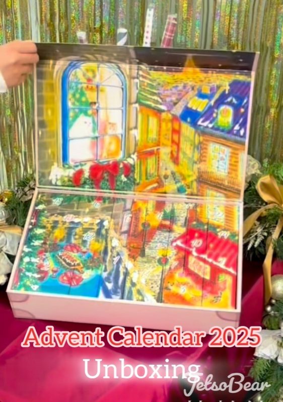 PAUL & JOE 2025限量聖誕倒數日曆驚喜禮盒 - Jetso Bear