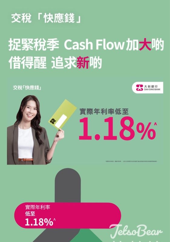 大新銀行 #有獎遊戲 送HK$200 klook 電子禮品卡 - Jetso Bear