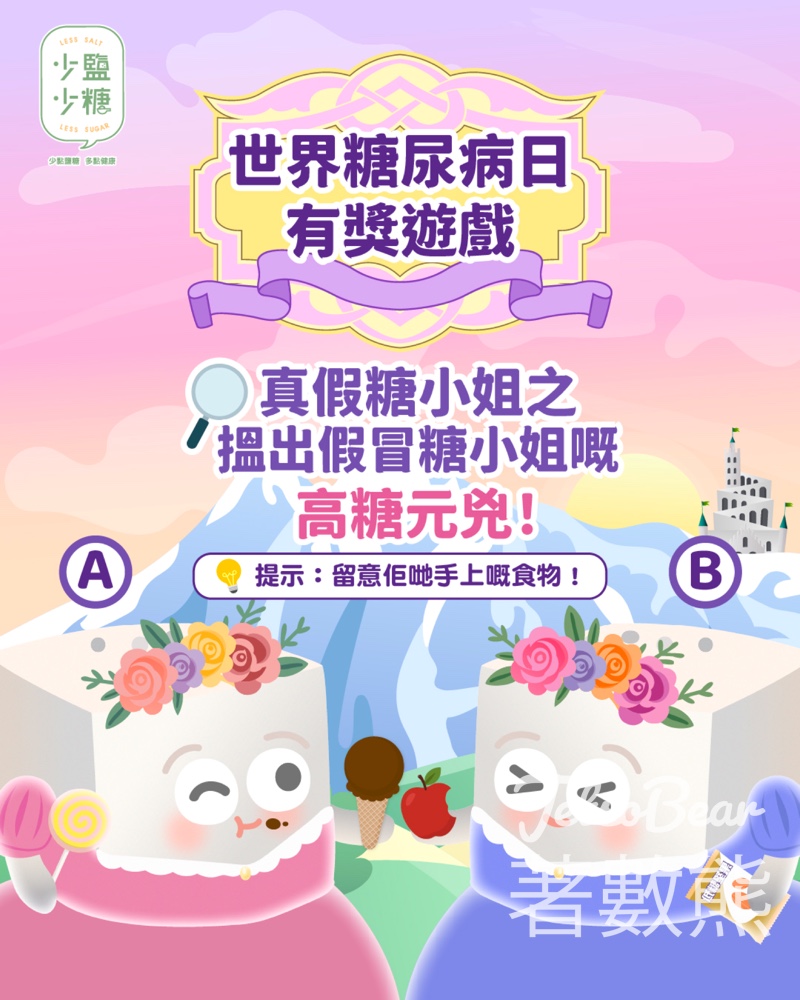 全城減鹽減糖 #有獎遊戲 送少鹽少糖紀念品 - Jetso Bear 全城減鹽減糖 #有獎遊戲 送少鹽少糖紀念品 - Jetso Bear