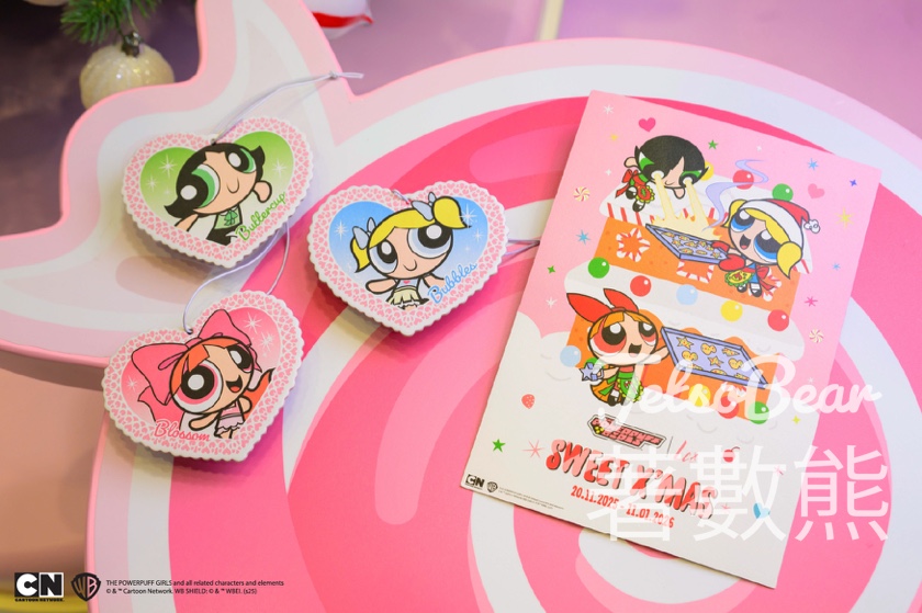 LCX 飛天小女警Sweet X’mas 聖誕糖果大作戰 免費換領香薰掛飾 - Jetso Bear