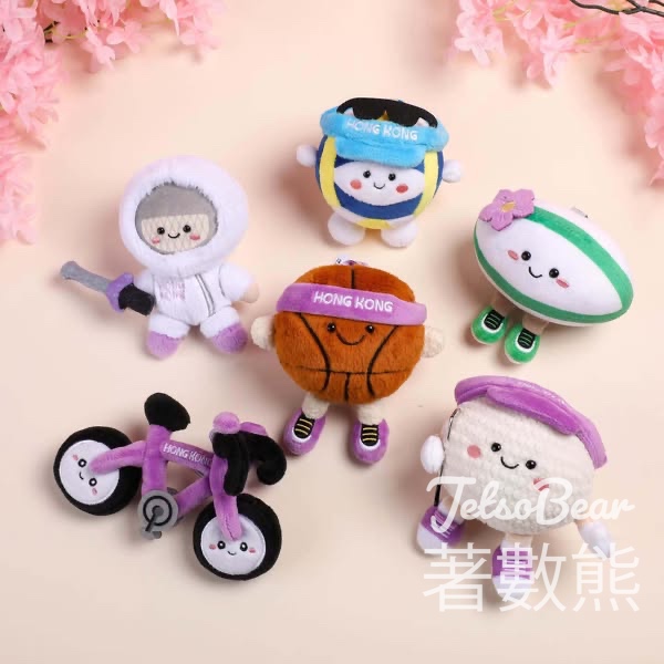 Pacific Coffee 十五運會香港限定「主場出擊」公仔盲盒 - Jetso Bear