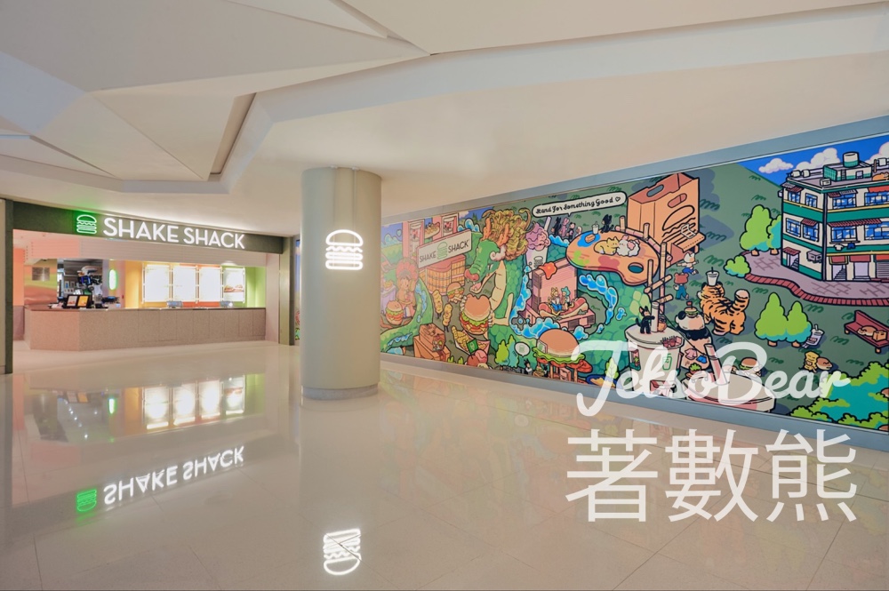 Shake Shack圓方店開幕 送Bao Ho設計新店限定貼紙套裝 - Jetso Bear