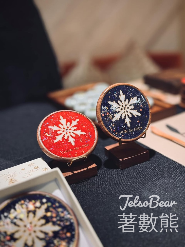 周大福聖誕杯墊工作坊 - Jetso Bear
