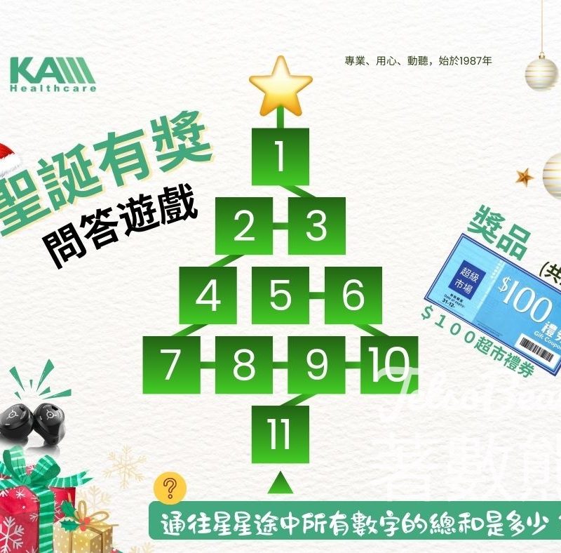 香港峰力聽覺中心 #有獎遊戲 送 $100超市禮券 - Jetso Bear