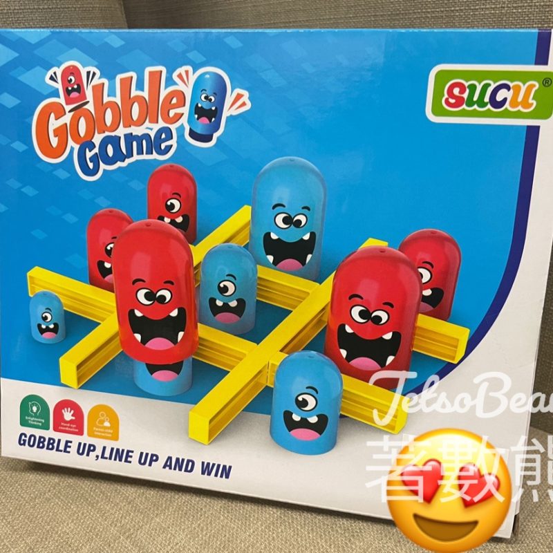 香港小童群益會家庭生活教育組 #有獎遊戲 送桌遊 Gobble Game禮物 - Jetso Bear