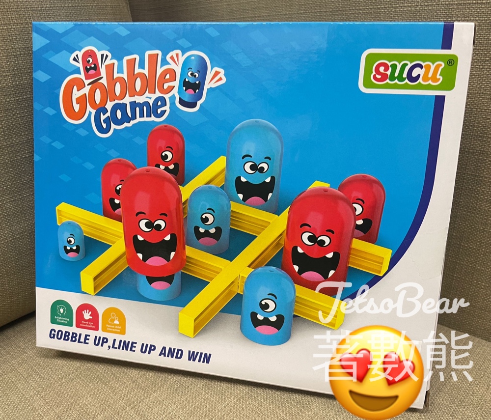 香港小童群益會家庭生活教育組 #有獎遊戲 送桌遊 Gobble Game禮物 - Jetso Bear