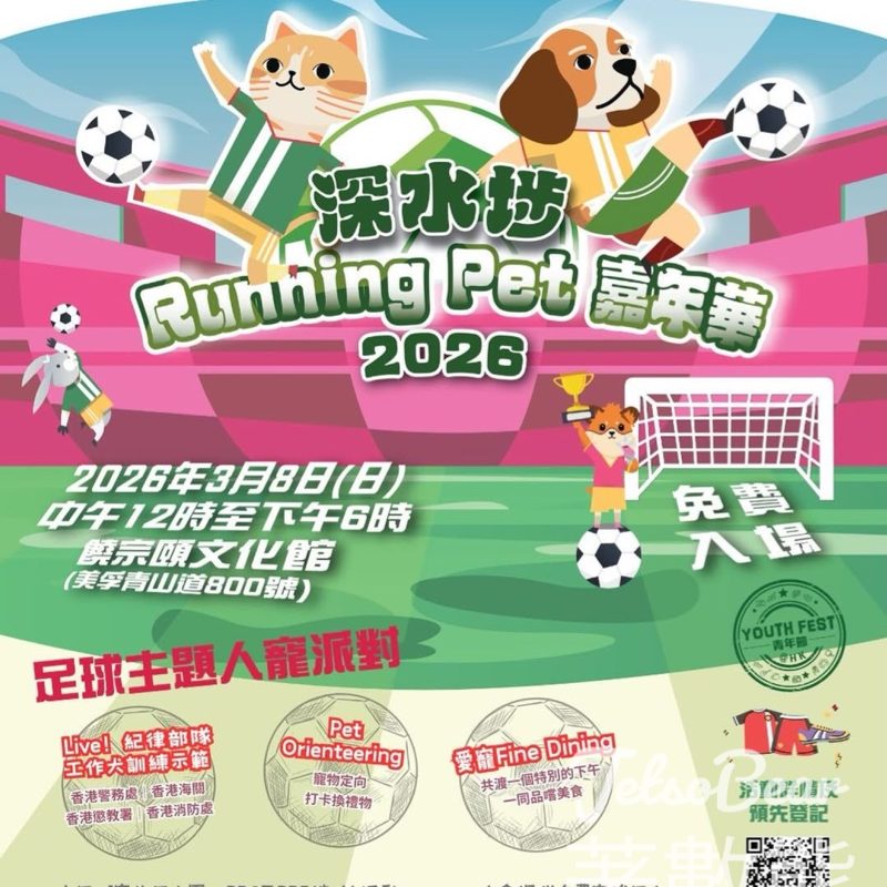 免費登記饒宗頤文化館 深水埗Running Pet 嘉年華 - Jetso Bear