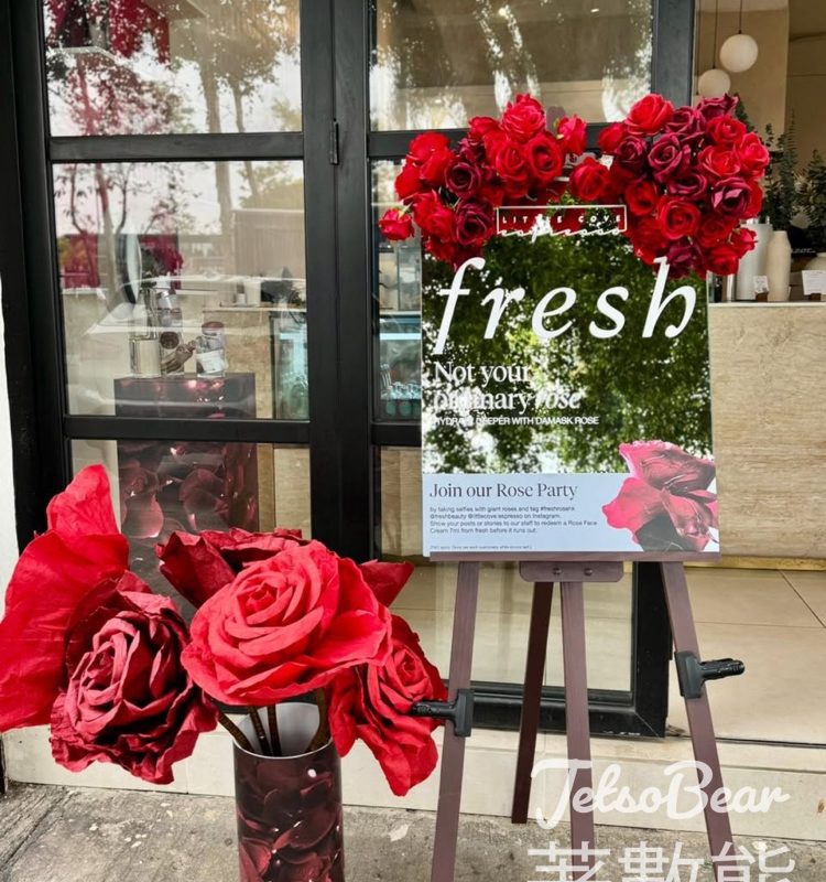 fresh x Little Cove Espresso攜手推出 “Not Your Ordinary Rose” 限定餐單 - Jetso Bear