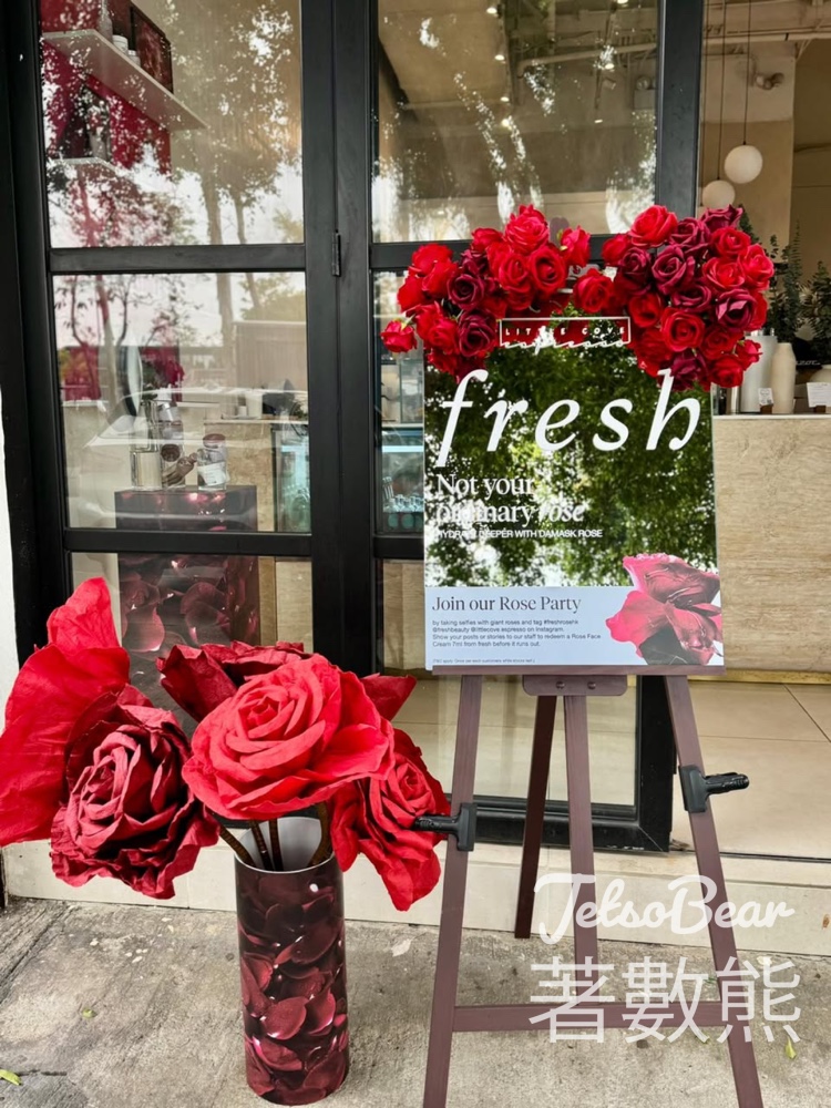 fresh x Little Cove Espresso攜手推出 “Not Your Ordinary Rose” 限定餐單 - Jetso Bear