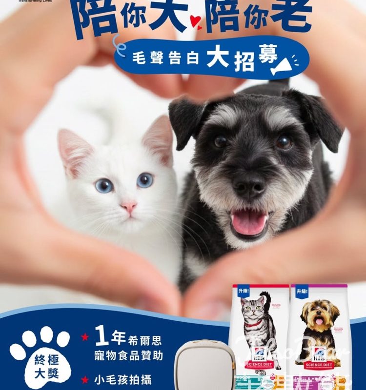 Hill’s 希爾思 #有獎遊戲 送希爾思寵物糧、希爾思宣傳影片拍攝機會、 PHILIPS 寵物吸毛空氣清新機 - Jetso Bear