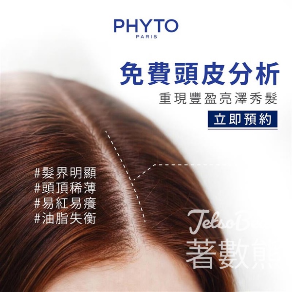 免費預約PHYTO頭皮分析服務 - Jetso Bear