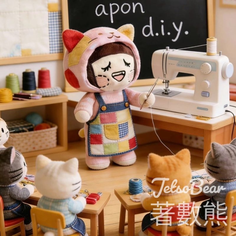 【Chocolate Rain免費手作班】法天娜 x 嘉咸市集｜展覽＋工作坊｜4.2-5.5 - Jetso Bear