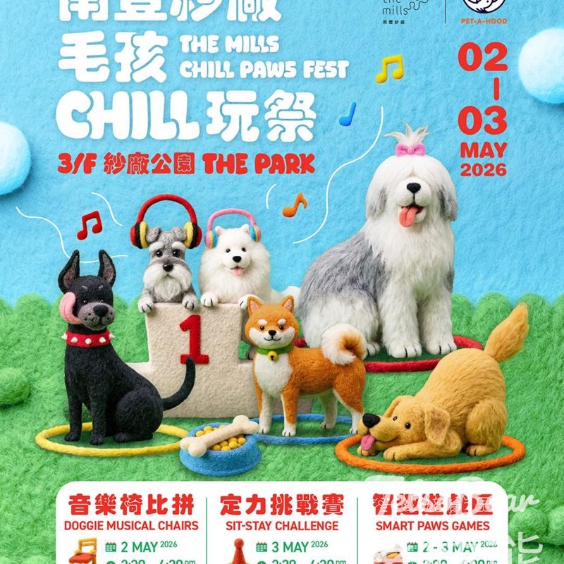 南豐紗廠毛孩CHILL玩祭玩遊戲贏精美狗狗禮品包 - Jetso Bear