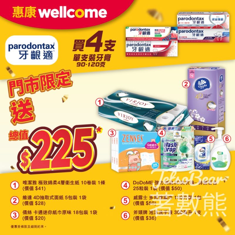 惠康超級市場 Wellcome Supermarket 堅著數！ - Jetso Bear